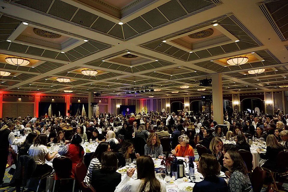 Attendees are seen at a charity luncheon put on by Dress for Success. The 2024 luncheon will take place Nov. 20.