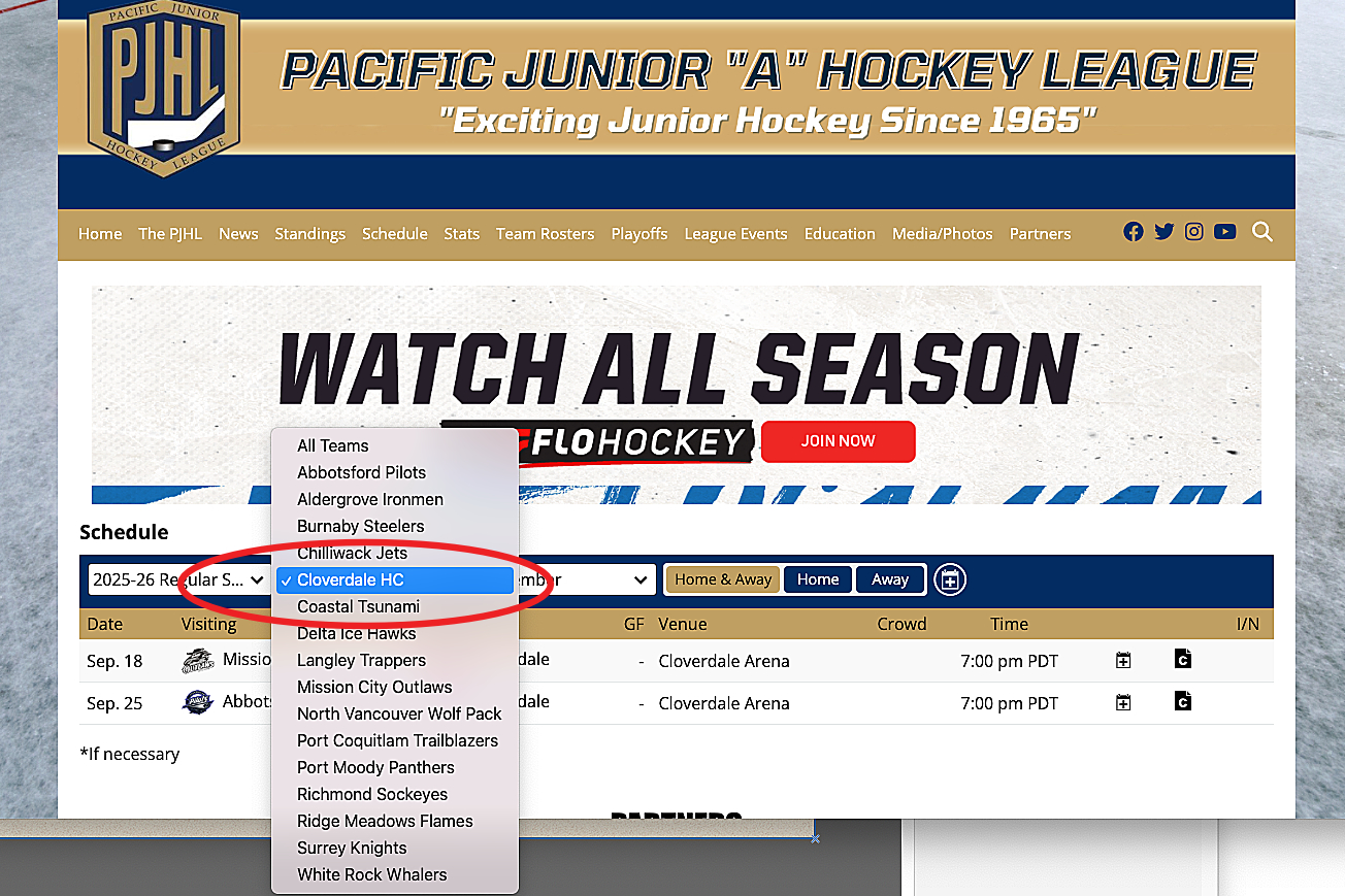 Game on for Cloverdale, deal rescues B.C. junior hockey season from limbo