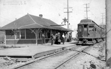Cloverdale B.C. Electric Railway Station