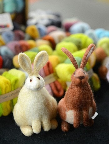 Fibre art bunnies by nan.cstudio in Coqichan Valley.
BOAZ JOSEPH / THE LEADER