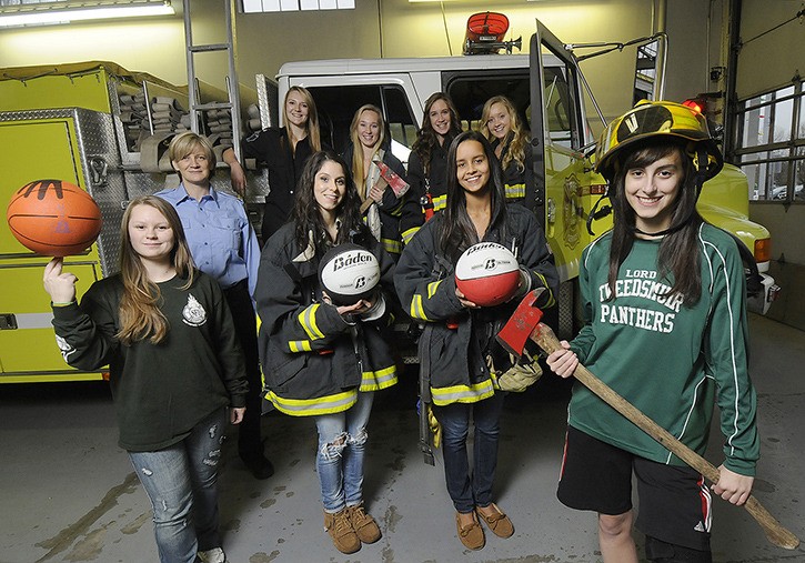 Fire on the basketball court Cloverdale Reporter