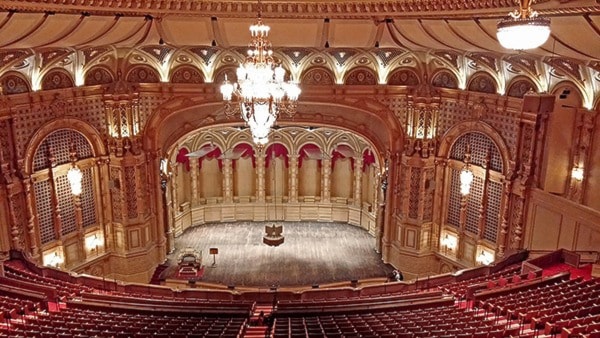 Orpheum stage and auditorium