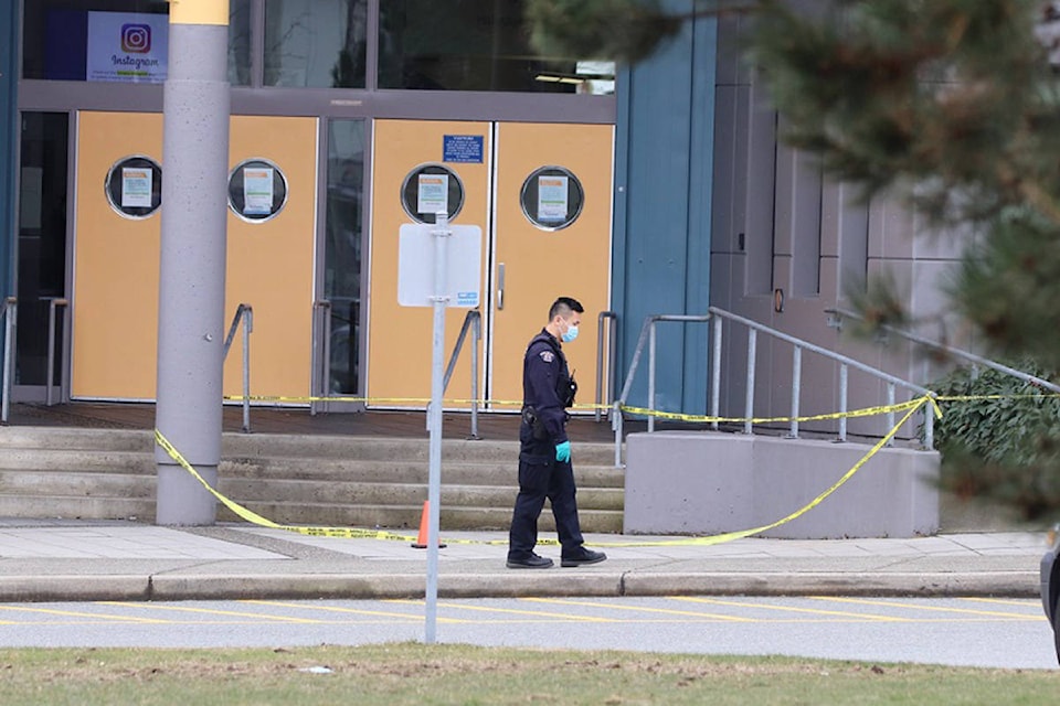 Surrey RCMP are investigating a reported assault at Panorama Ridge Secondary. (Shane MacKichan photos)