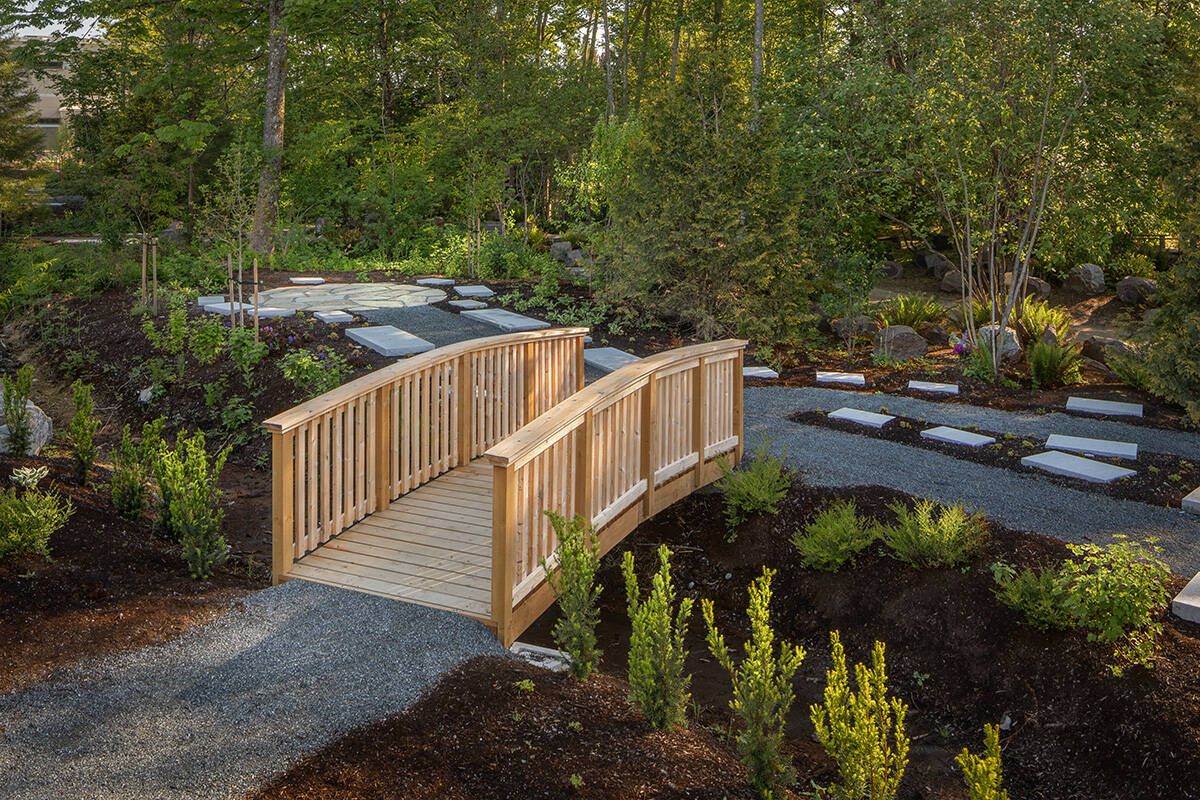 Cedar Lane Nature Walk at Valley View Funeral Home and Cemetery. Manpreet Sokhi Photo.