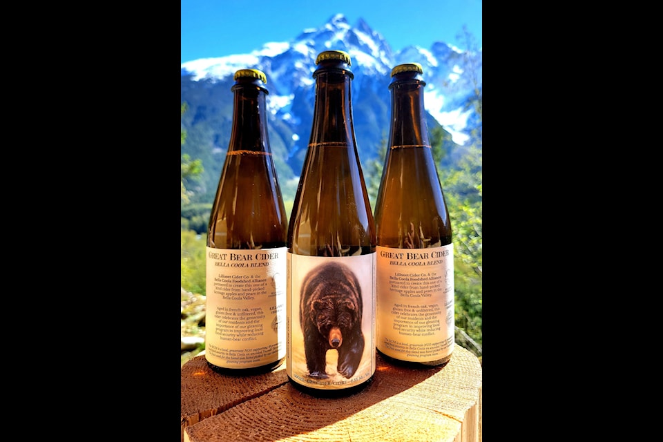 Great Bear Cider will be back for the second year in a row at the Bella Coola Farmers Market this summer. 
