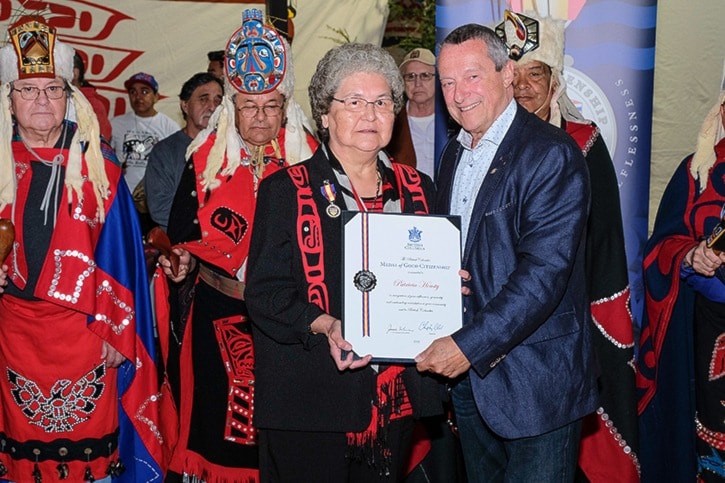 Prominent Bella Bella volunteer receives Medal of Good Citizensh