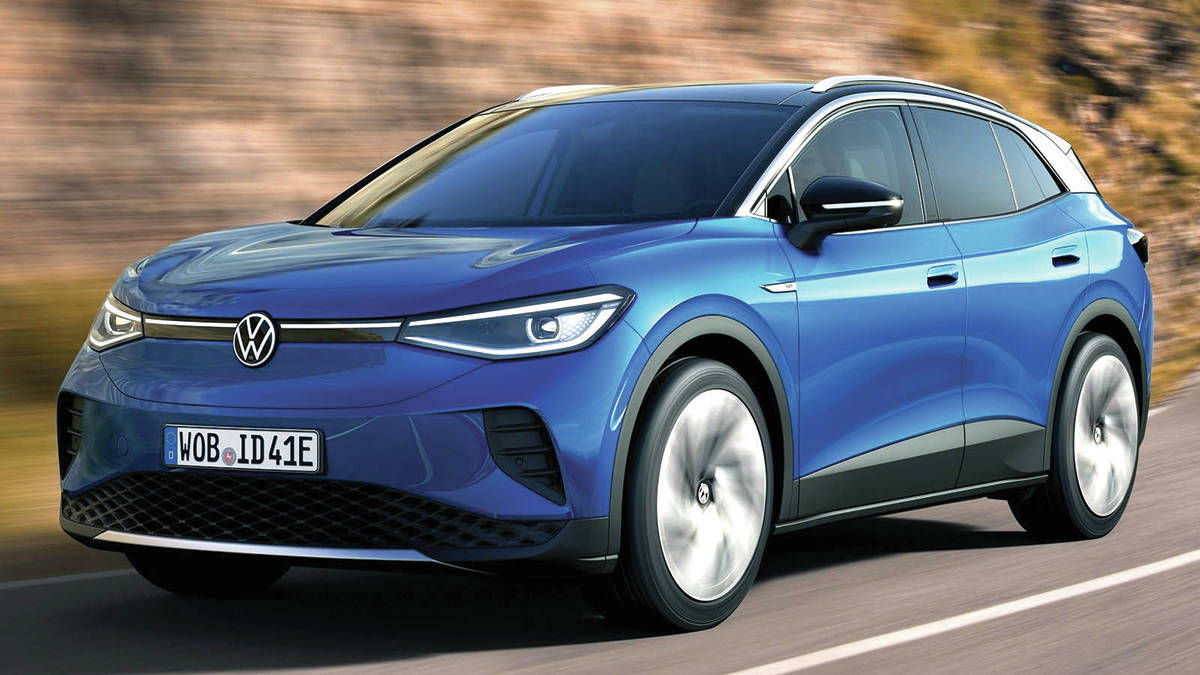 The Volkswagen ID.4, pictured, isnt even here yet and The Sleuth is hearing about several follow-up models. PHOTO: VOLKSWAGEN