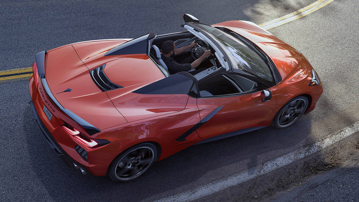 With GM committing to stop selling internal-combustion-powered vehicles by 2025, it seems that, yes, the Corvette will go electric at some point. PHOTO: CHEVROLET