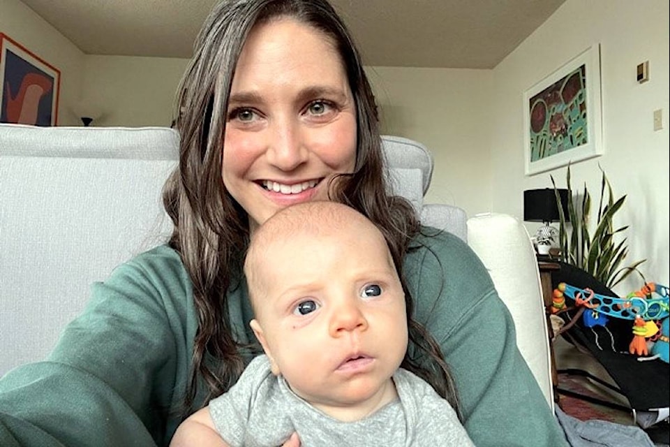 Meghan Gilley, a 35-year-old emergency room doctor and new mom was vaccinated from COVID-19 in January, while she was pregnant. She’s encouraging others to do the same. (Submitted)