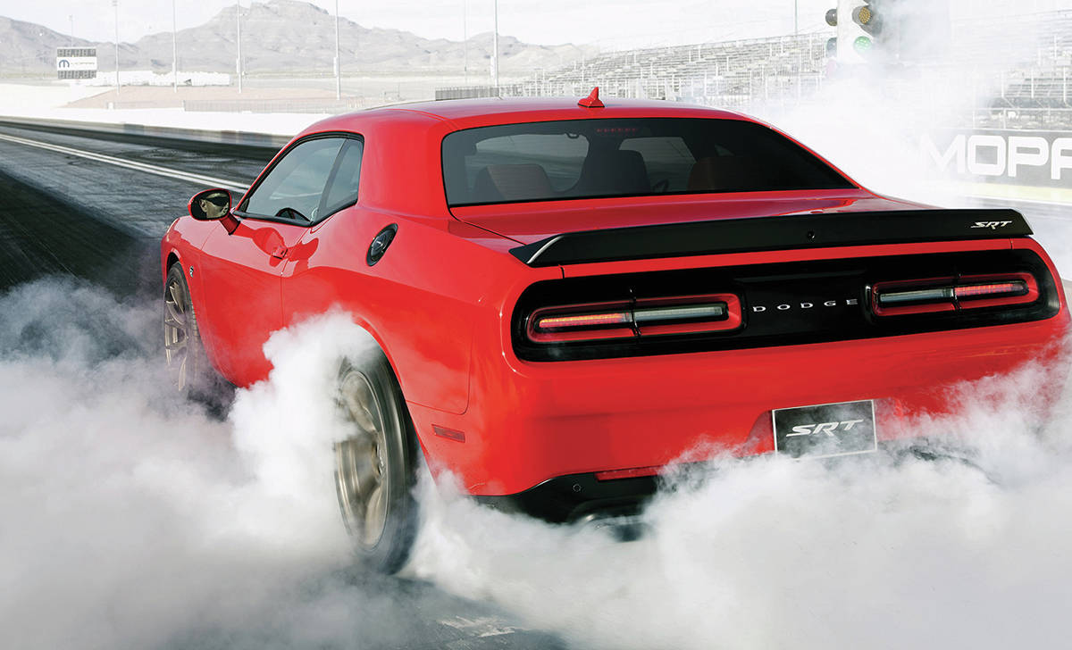 2016 Dodge Challenger SRT Hellcat. PHOTO: STELLANTIS