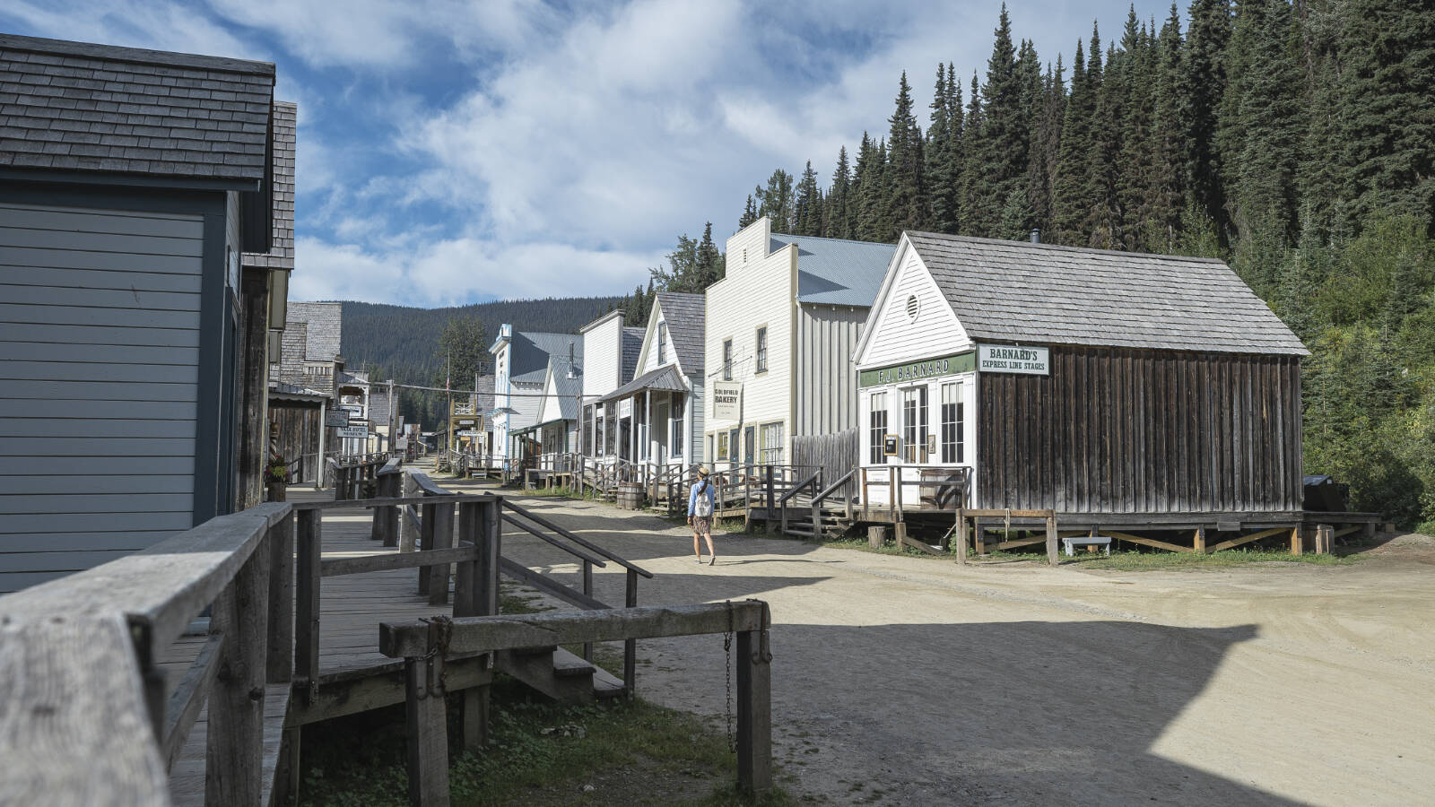 East of Quesnel, explore the historic Gold Rush town of Barkerville, a living history museum and National Historic Site. Photo courtesy Explore Cariboo