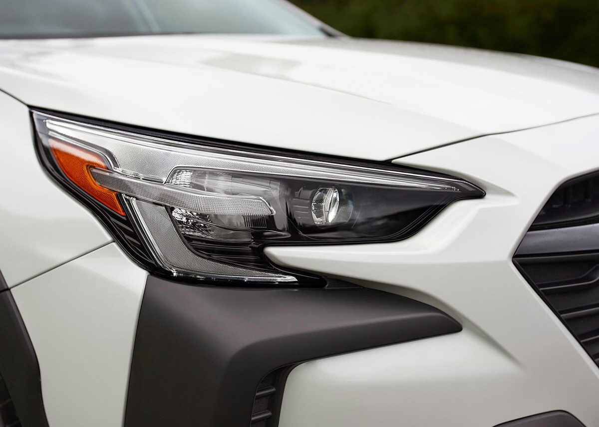 Changes to the Outback for 2023 include a more prominent grille and larger front bumper plus restyled headlights and foglights. Photo: Subaru