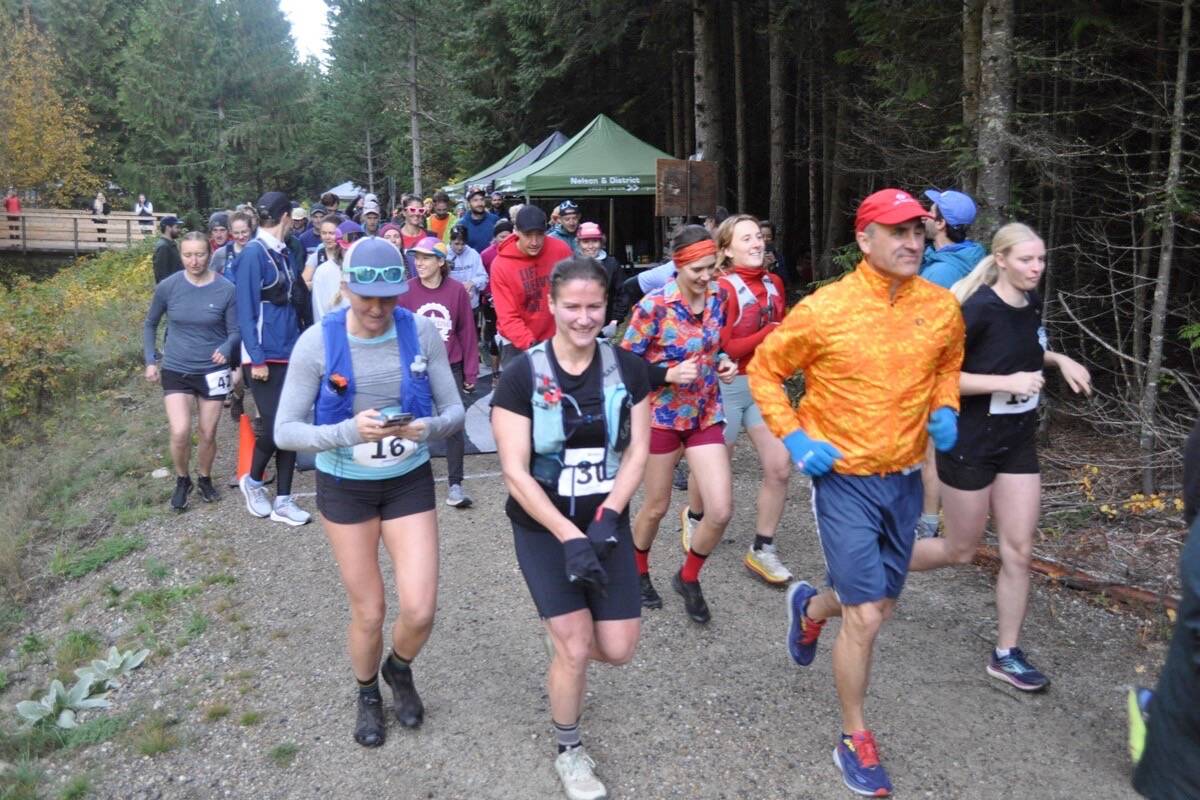 The Tombstone Turkey Trot is Nelsons first backyard ultramarathon. The unique event sees runners completing 6.7-km laps until only one athlete remains. Photo: Tyler Harper