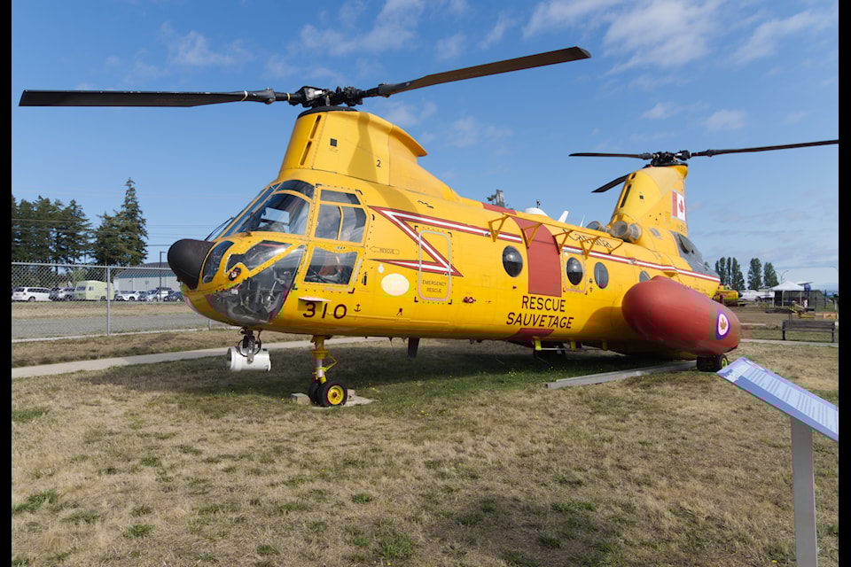 Outside of the Boeing-Vertol CH-113 Labrador