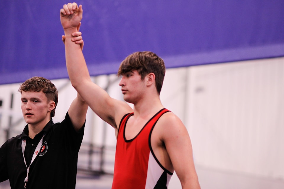  Jacob Price (Vanier) was the champion in his weight class in the High School Division