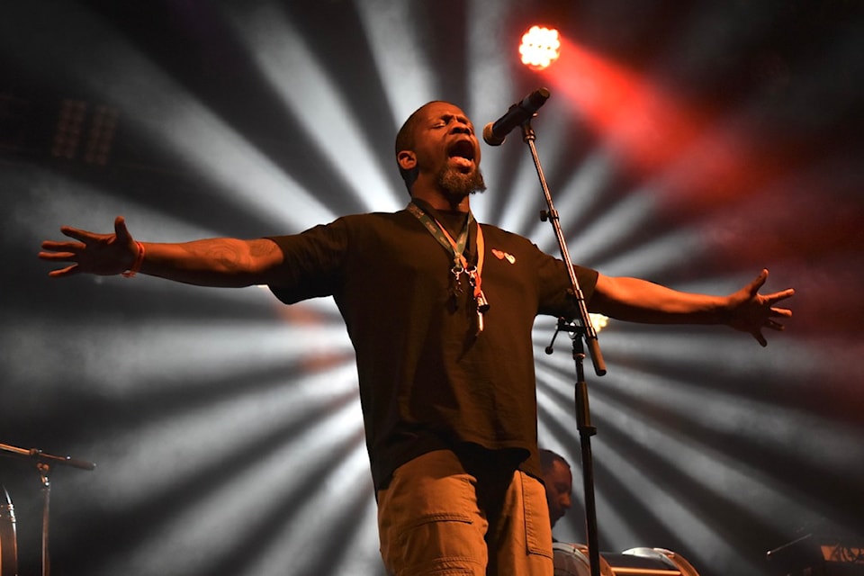 A member of BCUC performs at Musicfest. 