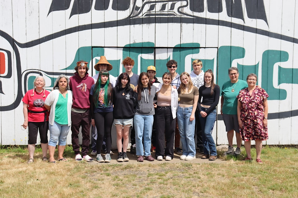 It was a full circle moment for graduates of the Aboriginal Head Start program in Courtenay, as some of the students from the 2011 class officially graduated high school.