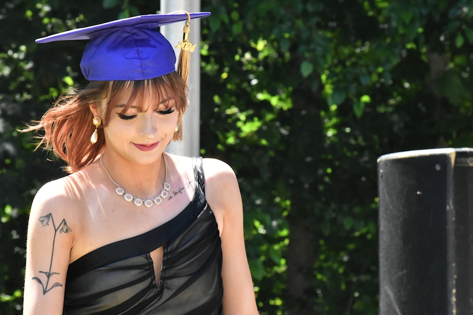 Parents, friends, loved ones, and Glacier View staff gather at Courtenay’s Simms Millenium Park on Thursday (June 20) at 1 p.m., to celebrate the graduation of 25 students. 