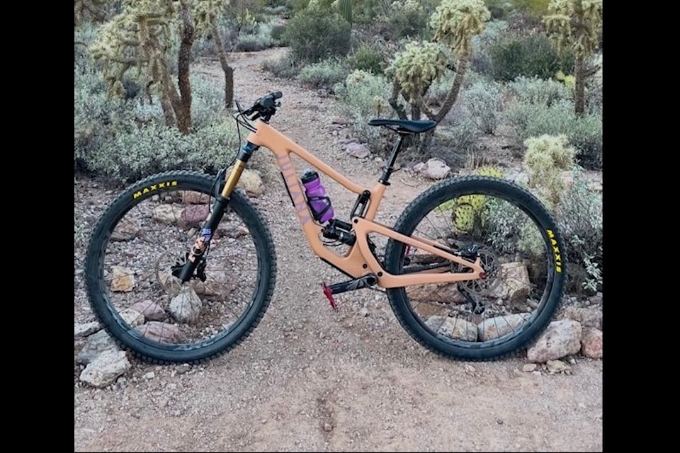 Picture of the stolen bike.