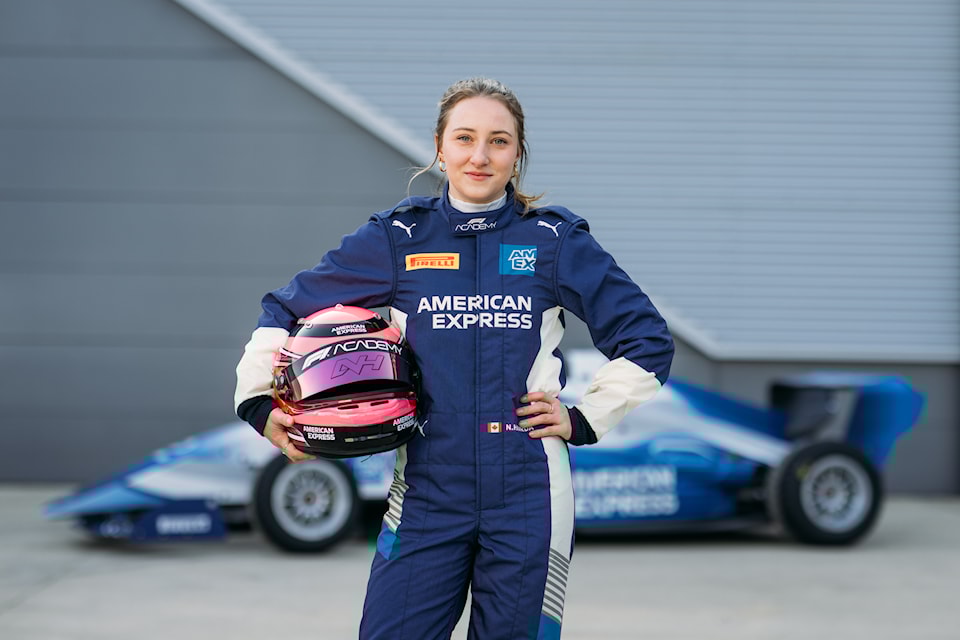 Courtenay driver Nicole Havrda will be racing for the American Express team this year in the F1 Academy series. 