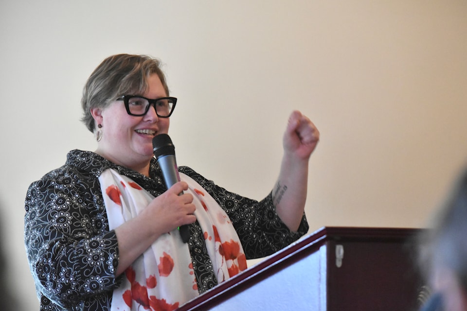 North Island-Powell River MP Rachel Blaney presented six King Charles III Coronation Medals to Comox residents on Feb. 12.