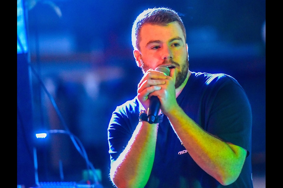 Alick Mac brings his inspiring rap to the Urban Jungle Jam.