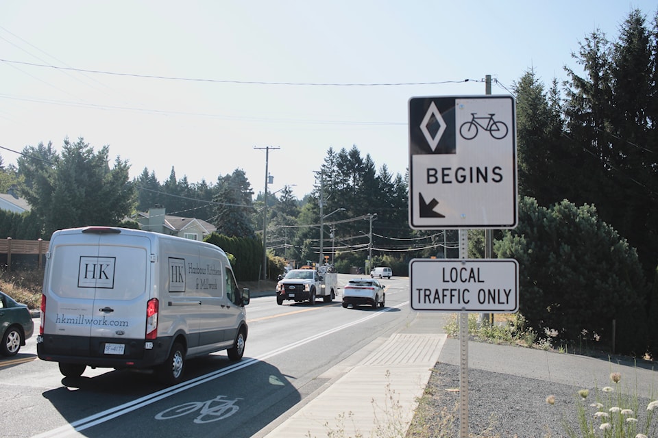 Residents say that though it is designed for local traffic, a larger than normal amount of traffic has been driving dangerously on Back Road.