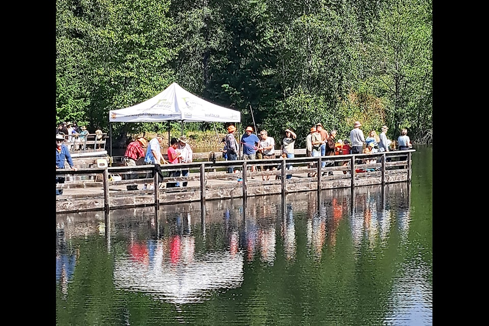 Crowds gather for the Fishing Forever Program on the weekend of June 14 and 15, 2025
