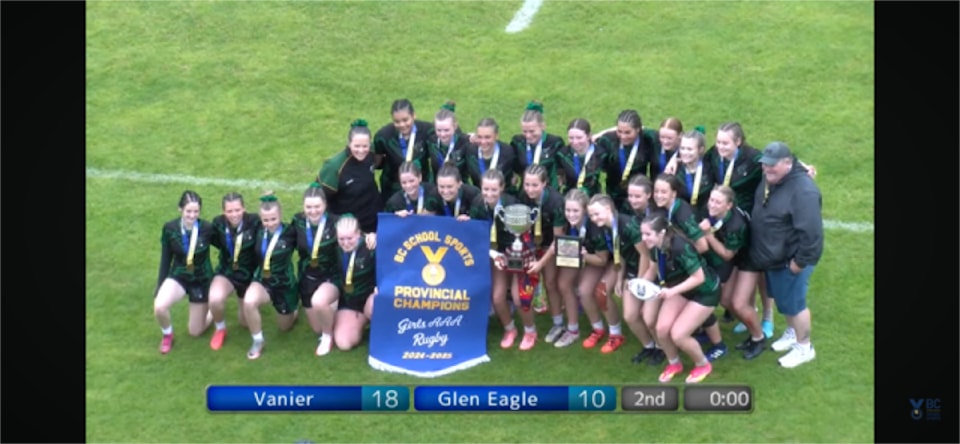 Vanier girls rugby 2025