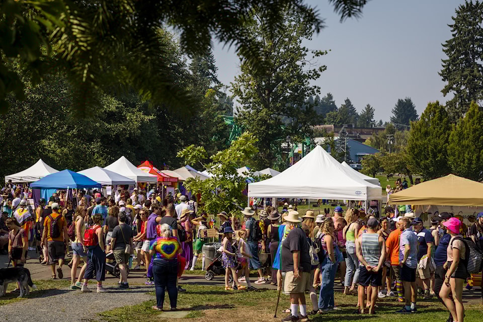 Pride Society Comox Valley is gearing up for this year's Pride in the Park event.