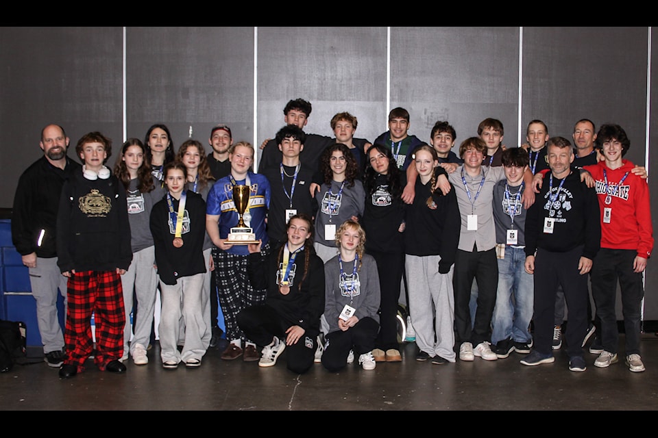 Comox Valley wrestlers have a bright future in the sport. 