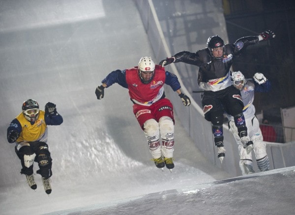 Sebastien Morissette (CAN), Kilian Braun (SUI), Kyle Croxall (CAN), Patrik Steiner (AUT) - Action