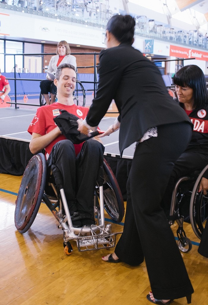 Wheelchair Rugby Canada Rio team announcment