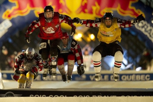 Kyle Croxall (CAN), Louis Philippe Dumoulin (CAN), Kilian Braun (SUI), Andreas Ruegge (SUI) - Action