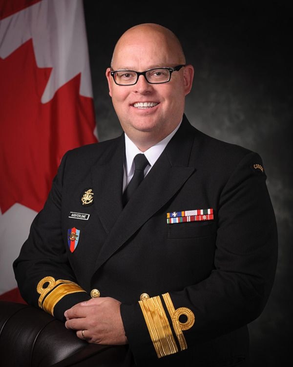 Formal Portrait of Rear-Admiral Bob Auchterlonie