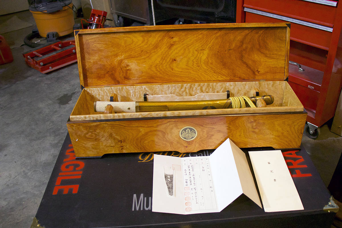 B.C. man's rare Muramasa sword carries 'cursed' backstory - Comox Valley Record