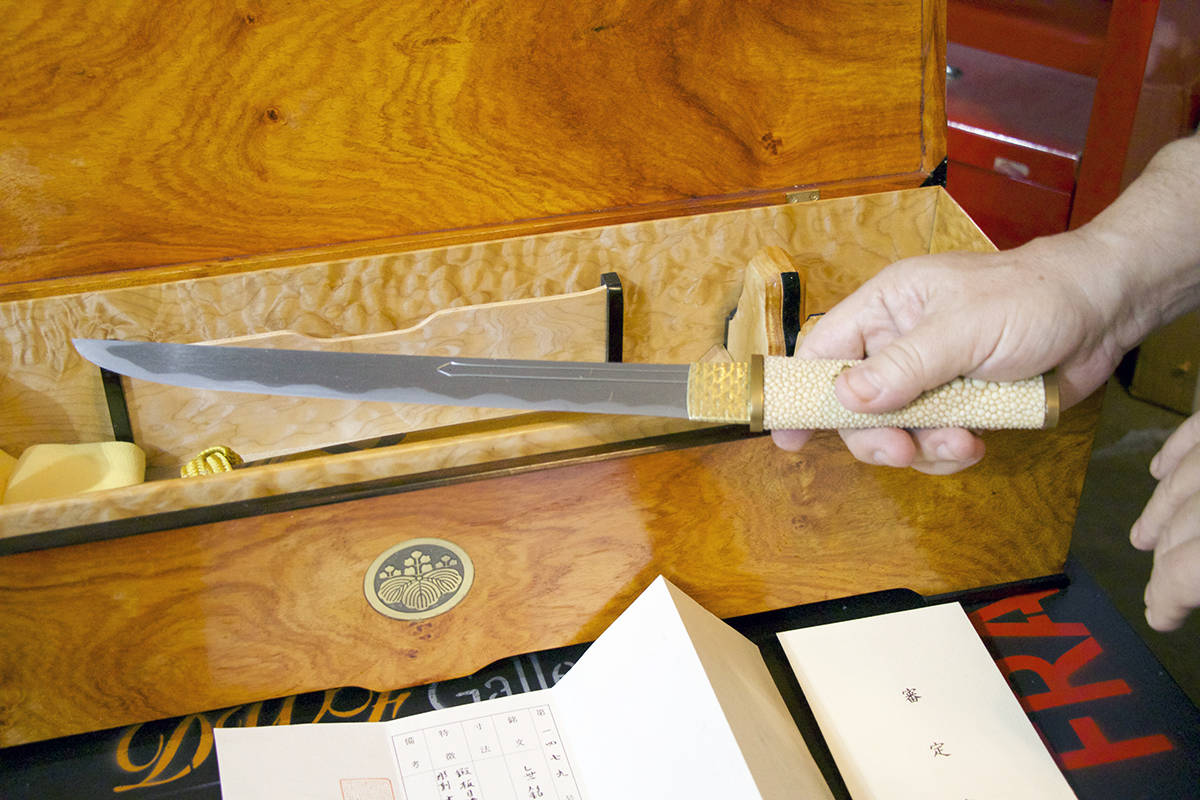 B.C. man's rare Muramasa sword carries 'cursed' backstory - Comox Valley  Record