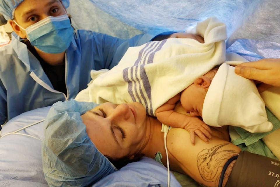 Aynsley and Antoine Van Oostdam are the proud parents to Pippa. Photo submitted