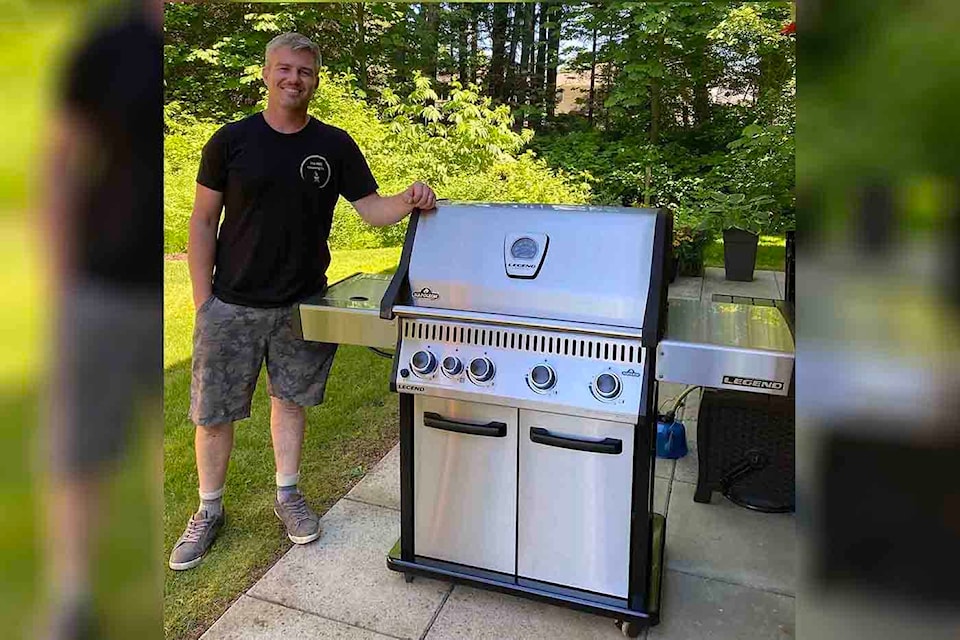 Richard Major, the Comox Valley’s “BBQ Guy” will clean your barbecue and add years to its lifespan. Photo supplied