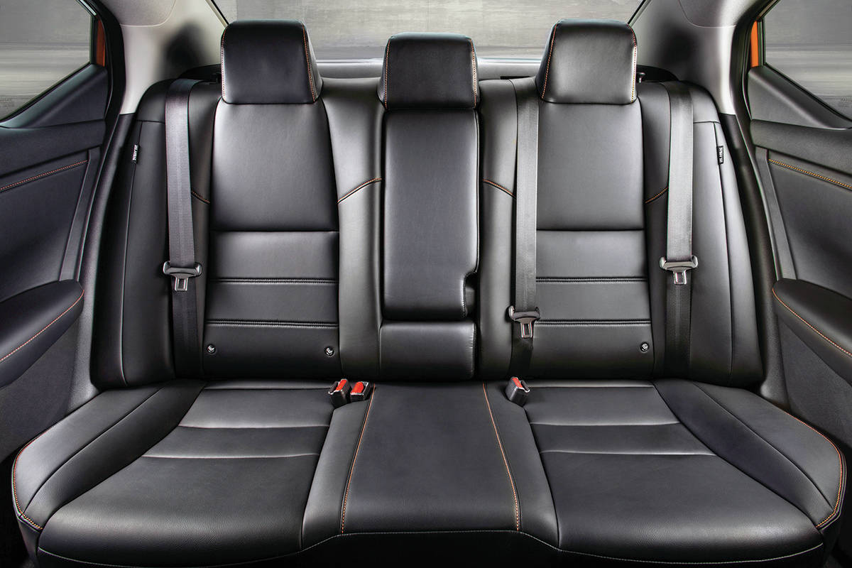 Most automakers have upped their interior games, which is also the case with the Sentra. Along with modern displays and connectivity, theres a flat-bottom steering wheel and Zero Gravity seats. PHOTO: NISSAN