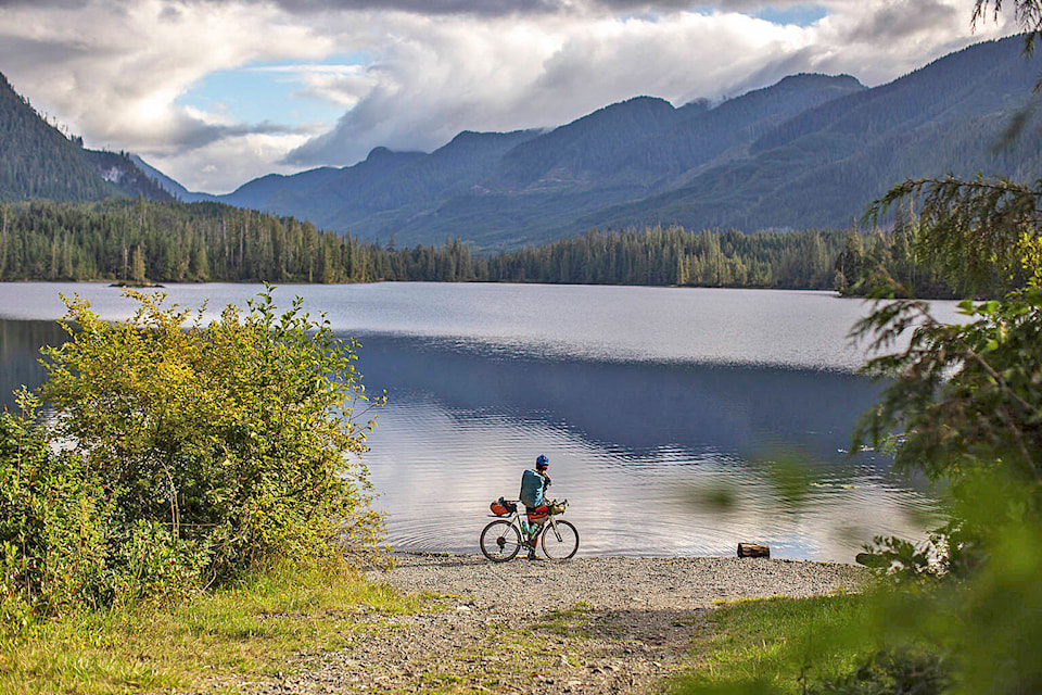 The Tree to Sea loop is a 1,000 km bikepacking route around the north end of Vancouver Island. Photo courtesy Miles Arbor