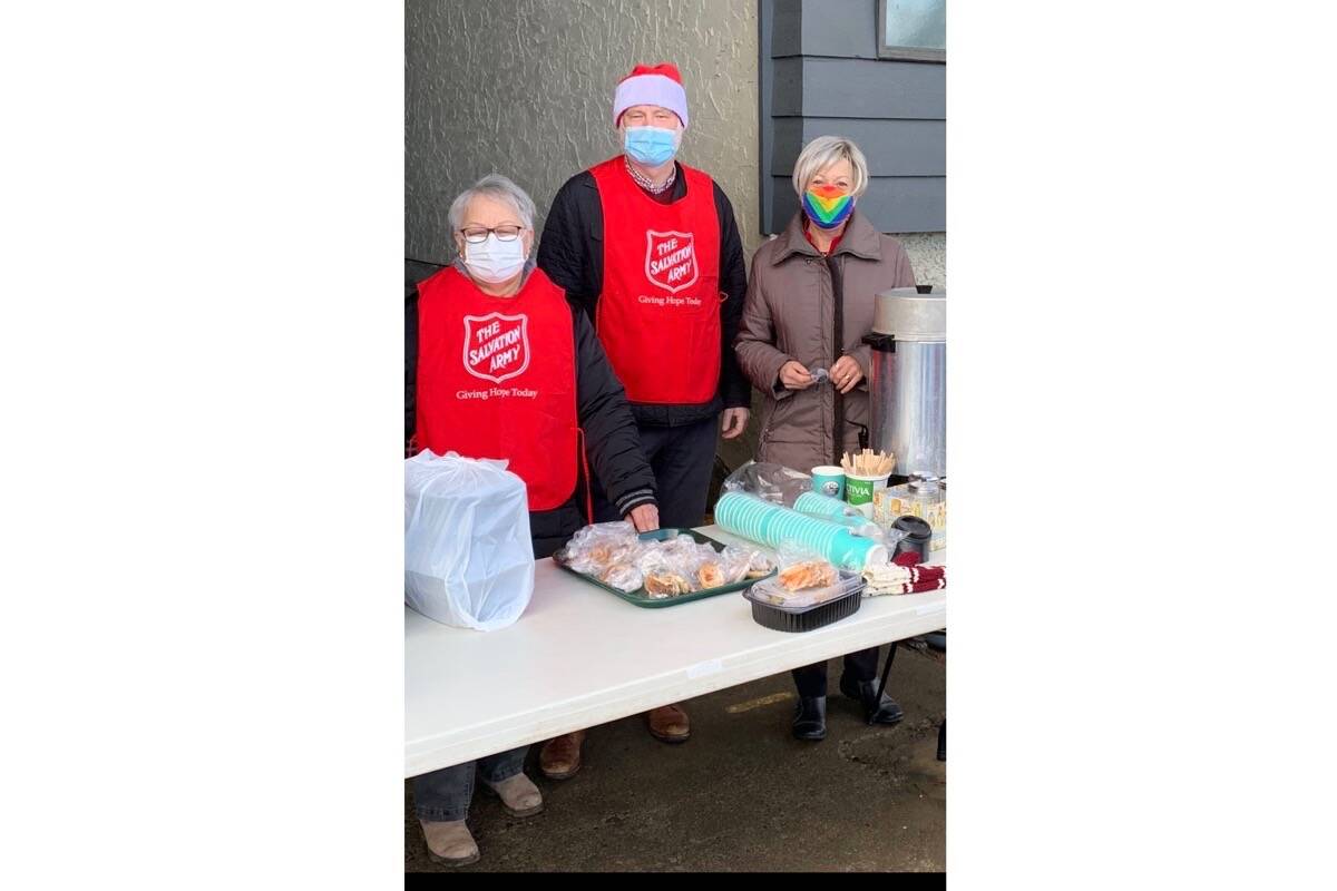 Salvation Army Comox Valley Dishes Up