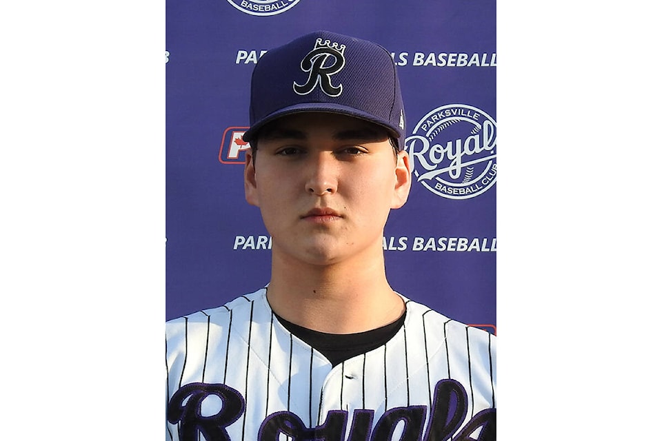 Thomas Plant of Courtenay has signed with the University of Victoria Golden Tide baseball team of the Canadian College Baseball Conference. Photo supplied