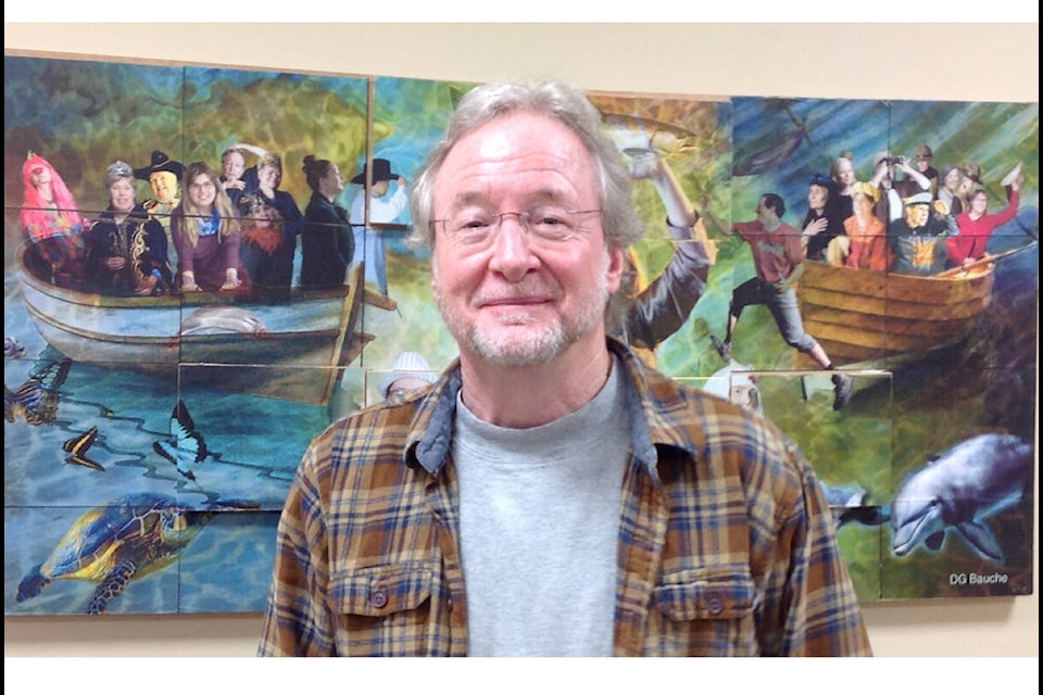 Dean Bauche is at L’Arche Comox Valley for a four-week session on watercolours, open to everyone, regardless of artistic experience. File photo