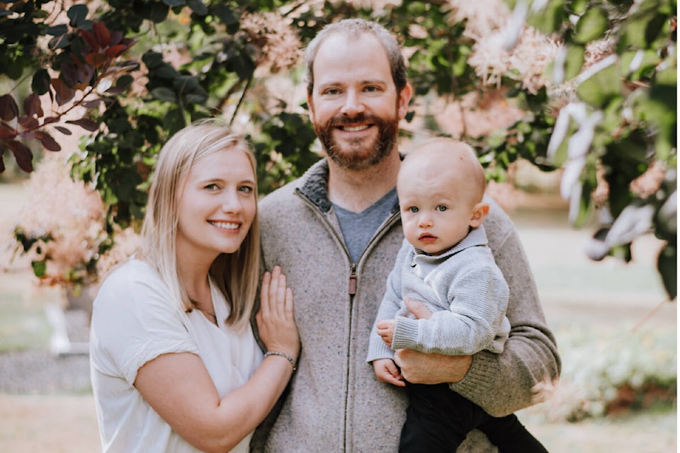 The Lutter family: Haley, Jason, and Henry. YANA helped the Lutters when Henry’s medical needs had them travelling to Victoria for treatment. Photo supplied