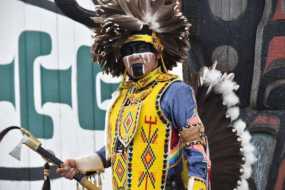 A celebration of National Indigenous Peoples Day was held Tuesday, June 21 on the K’ómoks Territory on Comox Road. Scott Stanfield photo