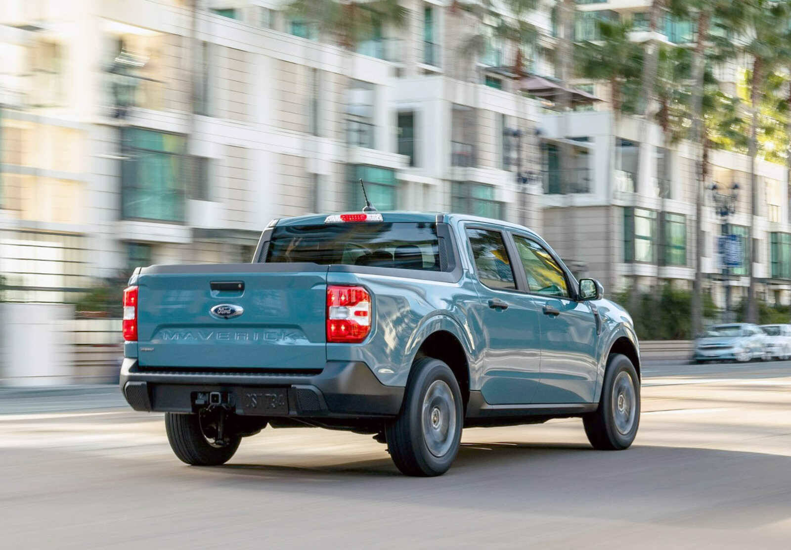 The Maverick is indeed a small vehicle, but no narrower inside than the Ford Escape or Bronco Sport upon which it is based. PHOTO: FORD