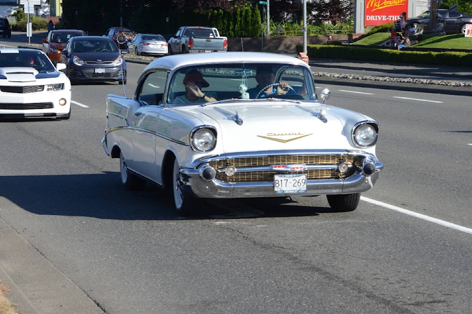 The leader of the pack at the annual cruise for the Comox Valley Classic Cruisers. Photo by Mike Chouinard