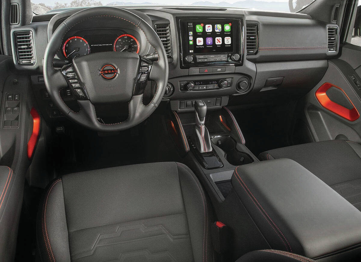 The interior layout is certainly more modern than before, with a neatly integrated 7.0-inch information display between the tachometer and speedometer dials. ItÂ’s also less plastic-y in there. PHOTO: NISSAN