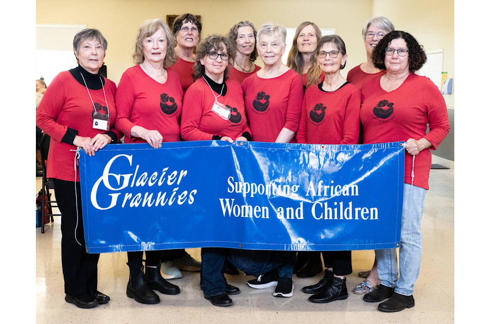 The Glacier Grannies are celebrating 15 years of service. Photo supplied.